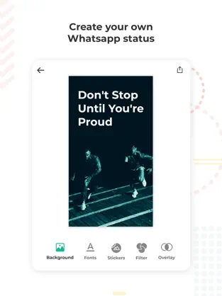 Imágen 2 Status maker for Whatsapp iphone