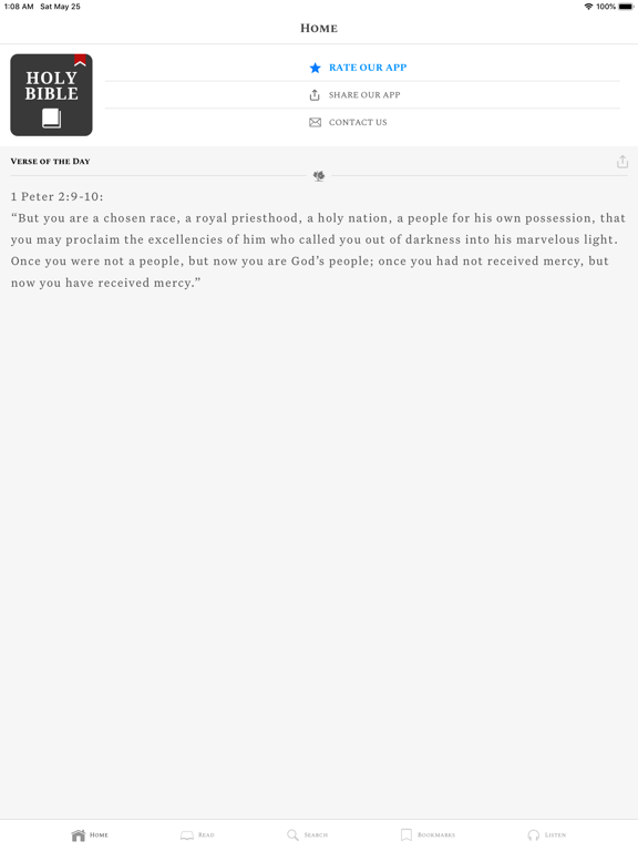 Screenshot #5 pour KJV of The Holy Bible