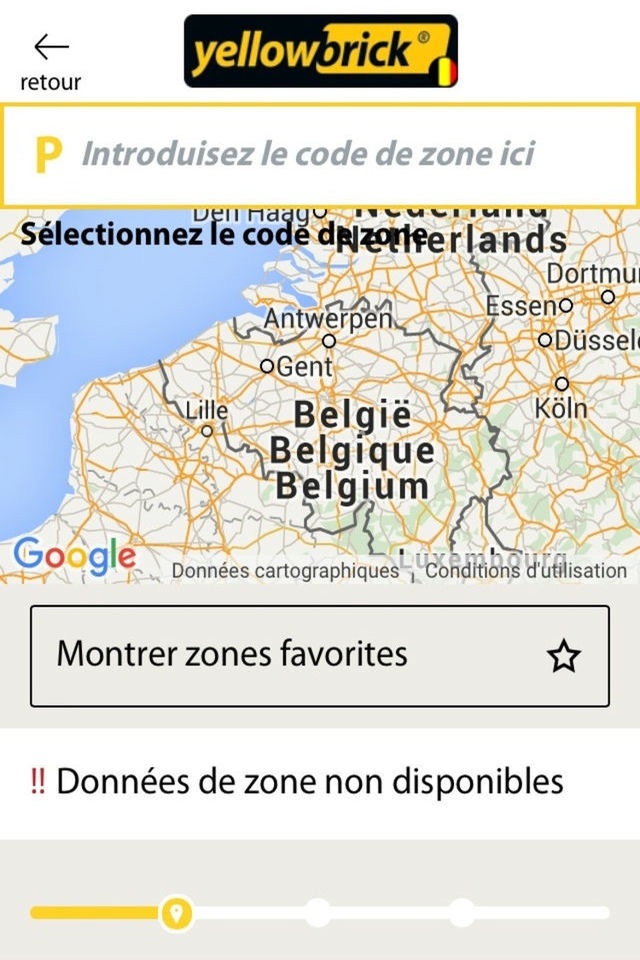 Yellowbrick Belgium screenshot 2