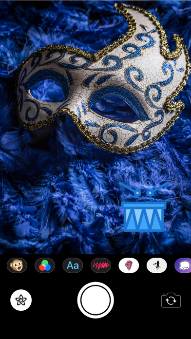 Blue Carnival Stickers screenshot 2