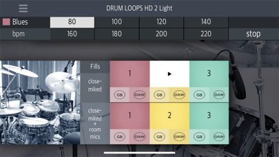 How to cancel & delete Drum Loops HD 2 Light from iphone & ipad 4