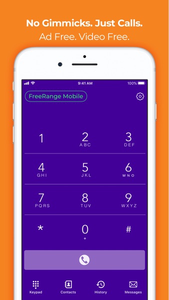 【图】FreeRange Mobile: Call & Text(截图3)