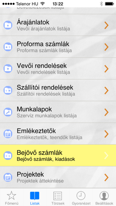 How to cancel & delete Számlázó Programom from iphone & ipad 3