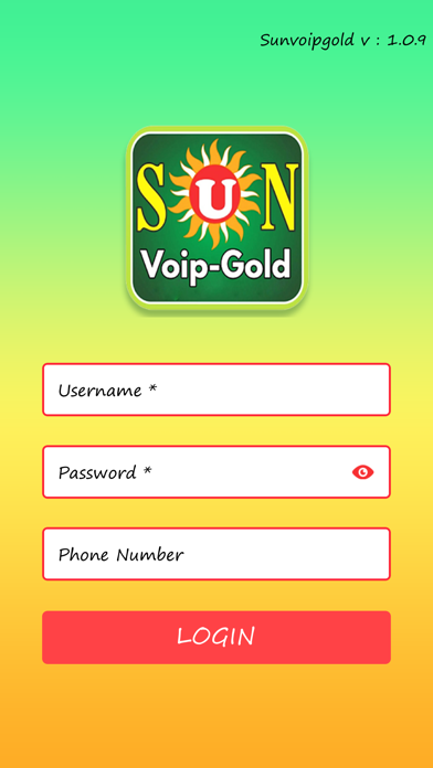 Sun Voip Gold screenshot 2