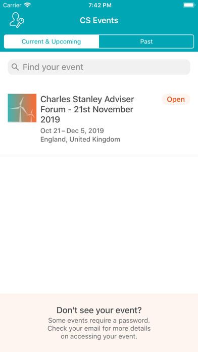 How to cancel & delete Charles Stanley Events from iphone & ipad 1