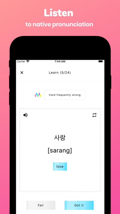 Memorize: Learn Korean Words screenshot-5
