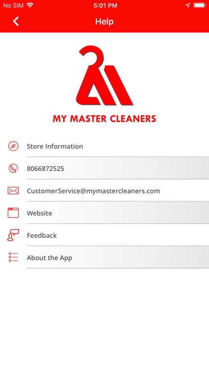 My Master Cleaners Mobile screenshot-3