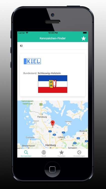 Kennzeichen-Finder mit Karte screenshot-6