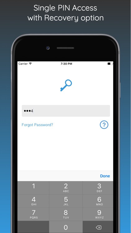 Fingerprint:Password Manager