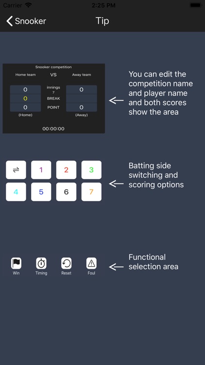 Simple Billiard Scoring