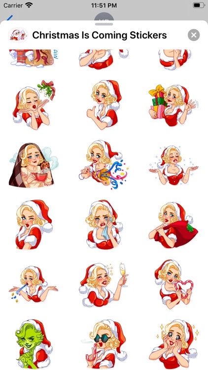 Christmas Is Coming Stickers screenshot-3