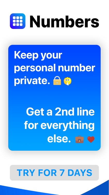 Numbers: Texting Messaging App