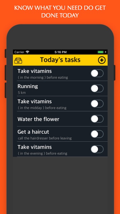 Daily Routine: Tasks