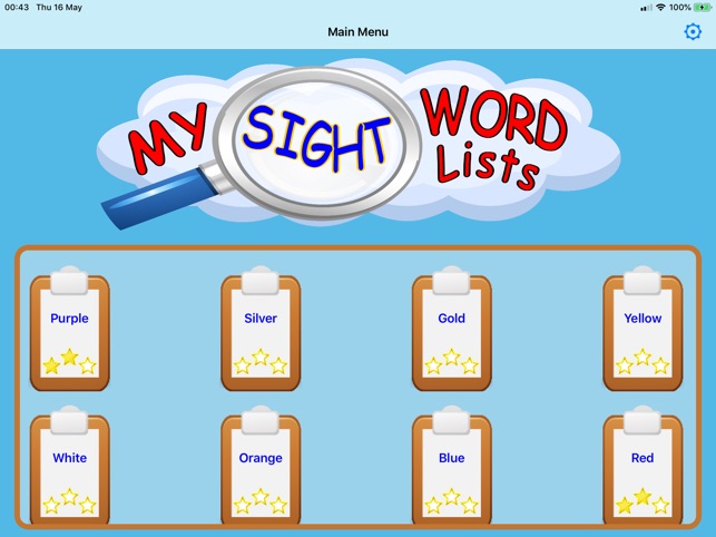 My Sight Word Lists(圖1)-速報App