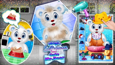 Magical Ice Princess & Mr Bear screenshot 2