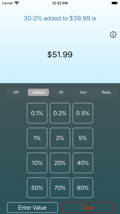 How to cancel & delete Devalluator - Percentage Calculation Tool from iphone & ipad 3