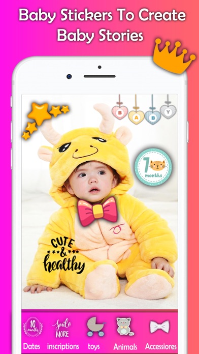 Baby Photo: Story & Milestone screenshot 2