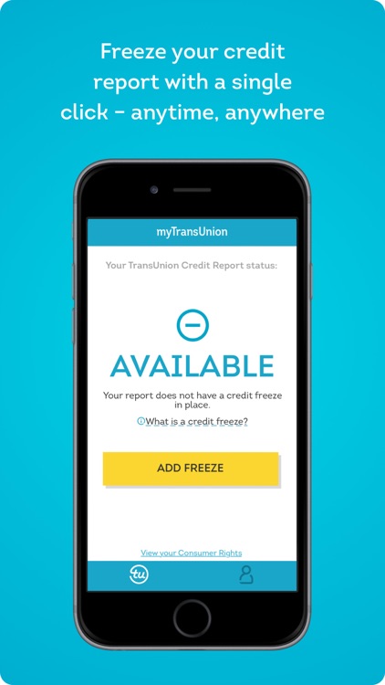 myTransUnion: Credit Freeze