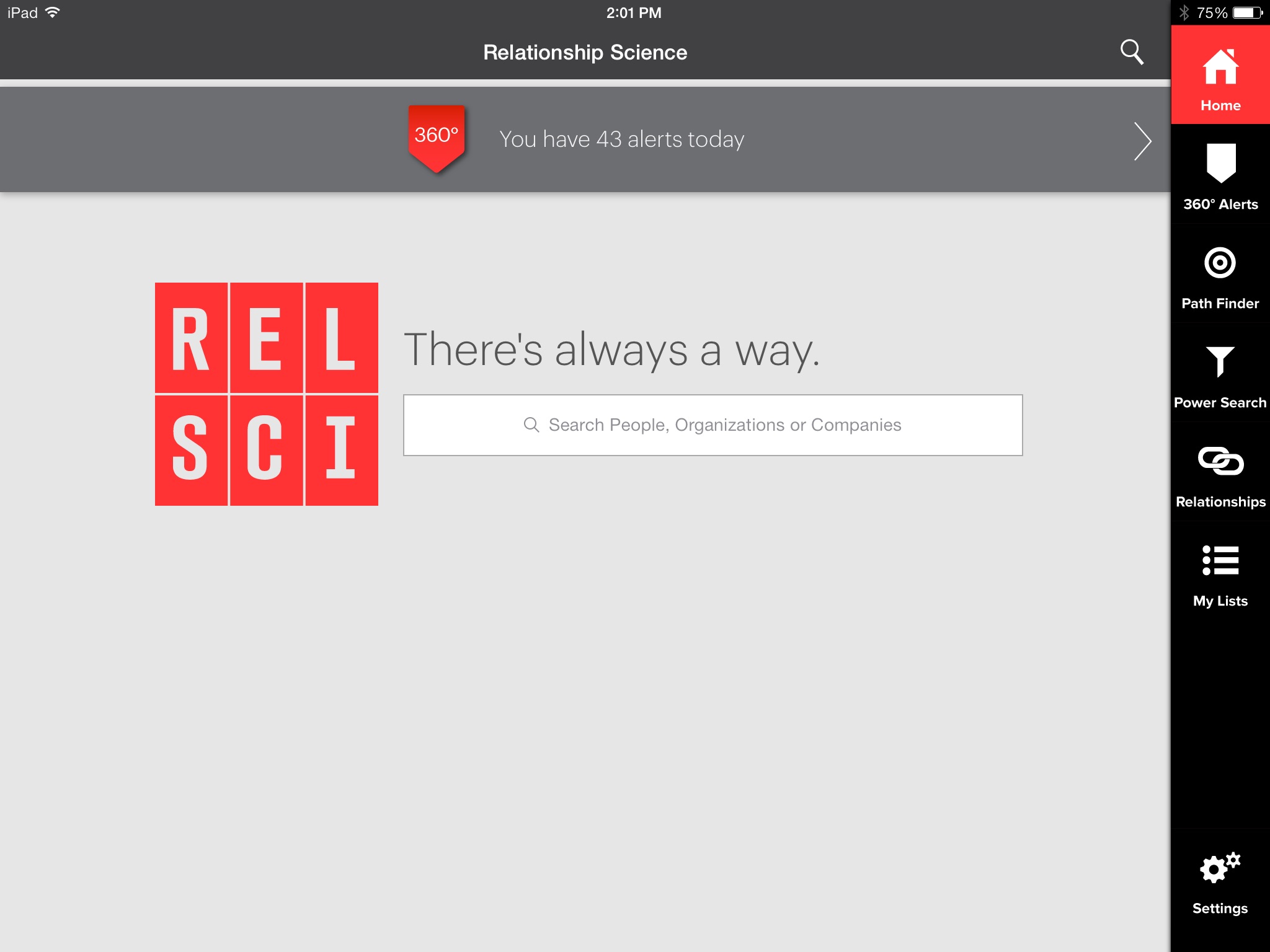 RelSci screenshot 2