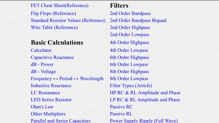 Electronics Tools