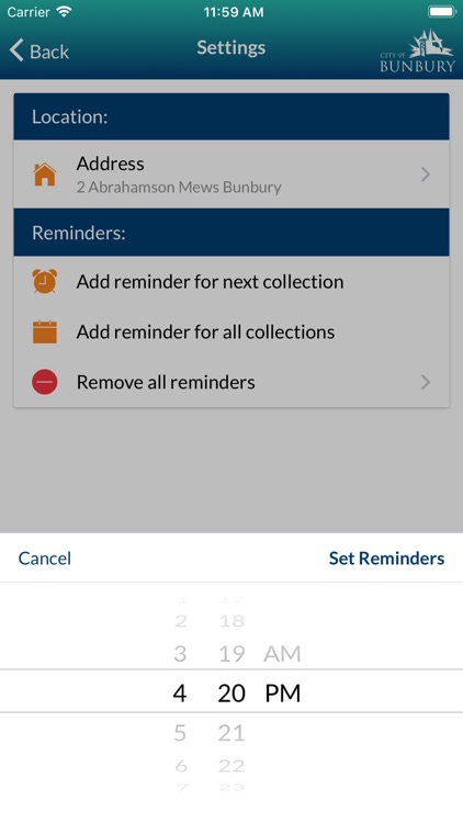 City of Bunbury My 3 Bins screenshot-4