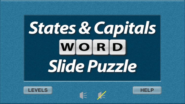 States & Capitals Word Slide