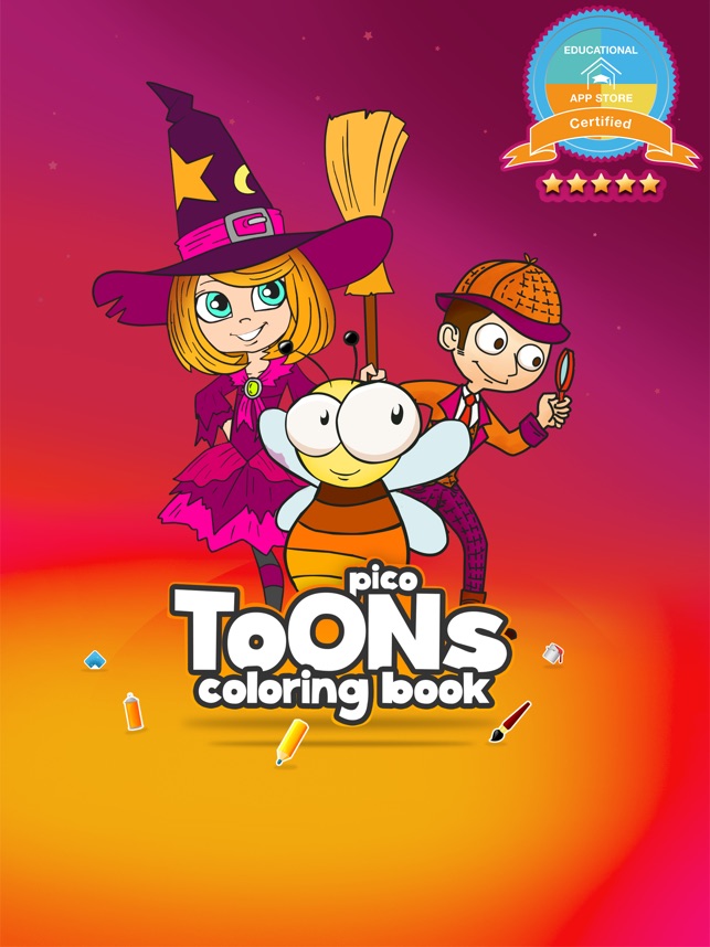 Download Picotoons Colouring Book On The App Store