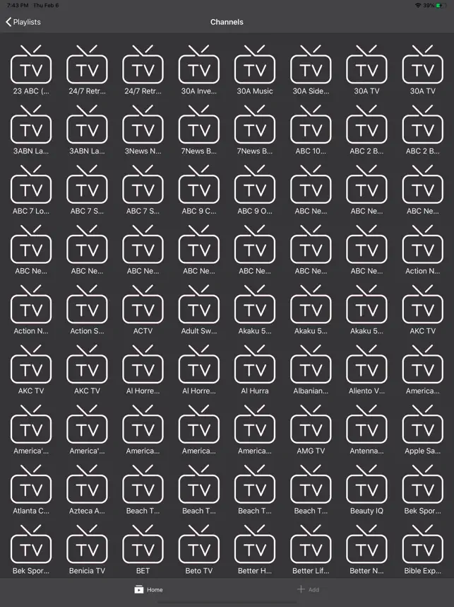 Captura 1 iPlay IPTV iphone