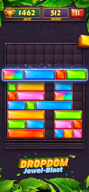 Dropdom™ Jewel Block Puzzle(圖2)-速報App