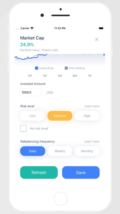 dCap - Crypto Portfolios