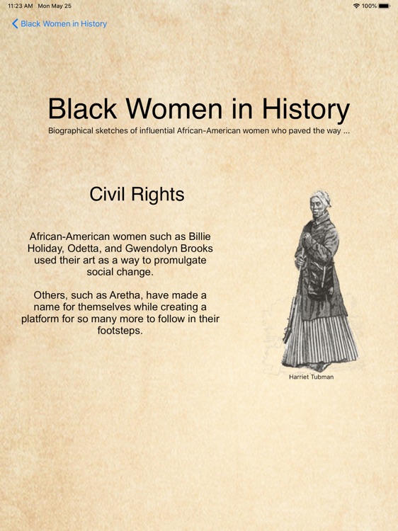 Black Women in History 2020
