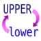 Use this application, you can transfer string to uppercase or lowercase