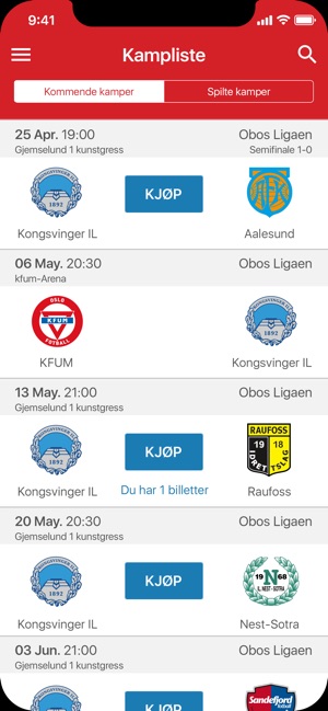 Kongsvinger IL Toppfotball(圖3)-速報App