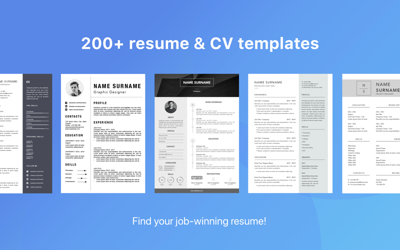Resume, CV Maker - Templates screenshot 3