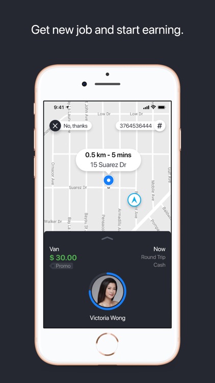 Coast.Cab driver app