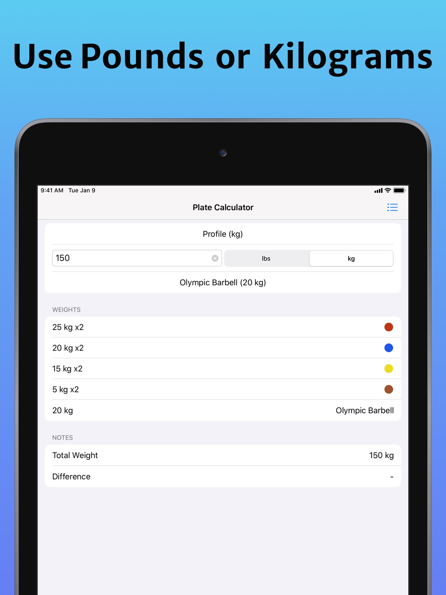 BarLoad Plate Calculator screenshot 4