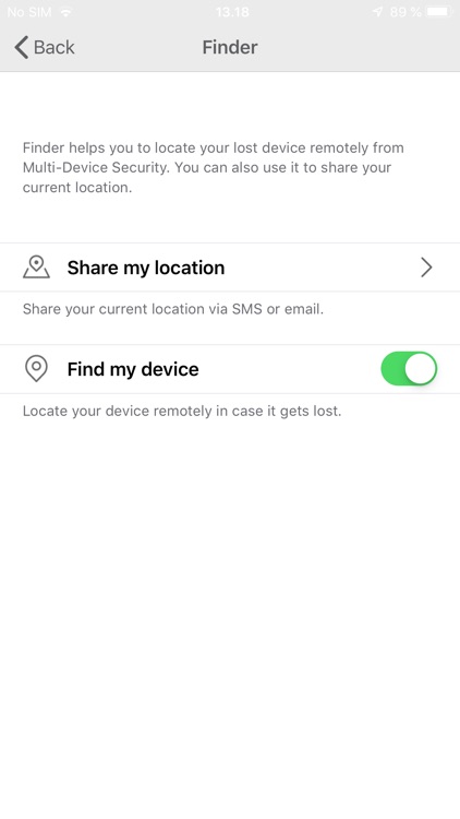 Frontier Multi-Device Security screenshot-3