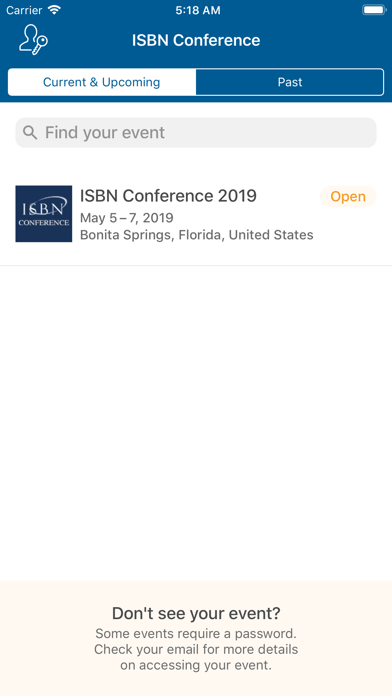 How to cancel & delete ISBN Conference from iphone & ipad 1