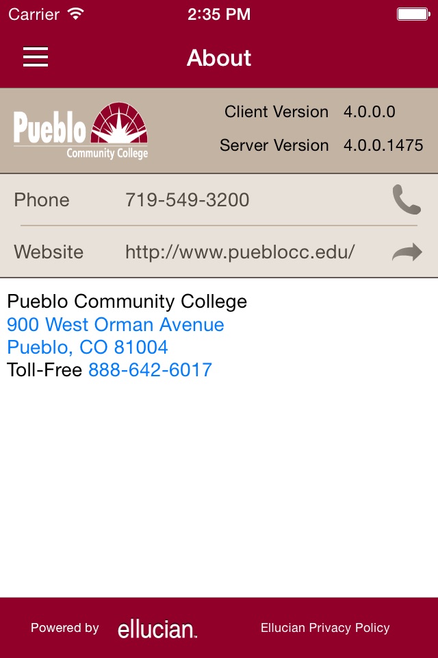 Pueblo Community College screenshot 4