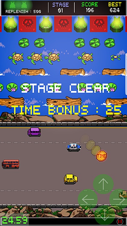 Frogger Retro Time