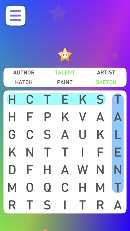 Find words: search words