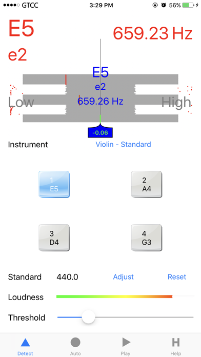 Accurate Violin Tuner Screenshot 1