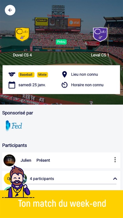 Genos : Gestion club sportif screenshot 3