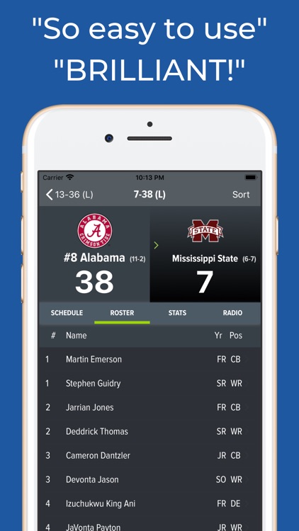 Mississippi State Football App