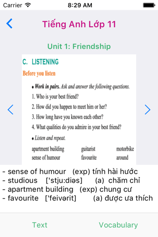 Tieng Anh Lop 11 - English 11 - náhled