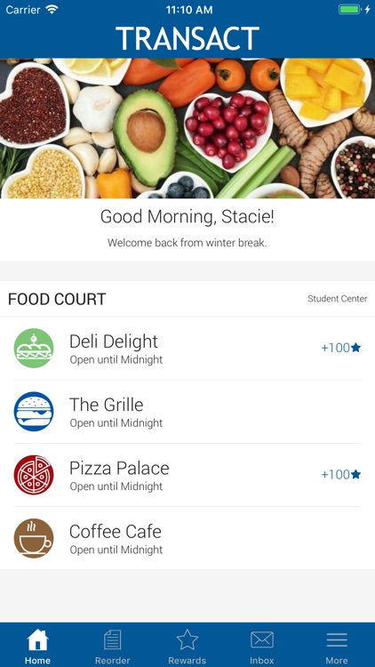 Blackboard Mobile Ordering