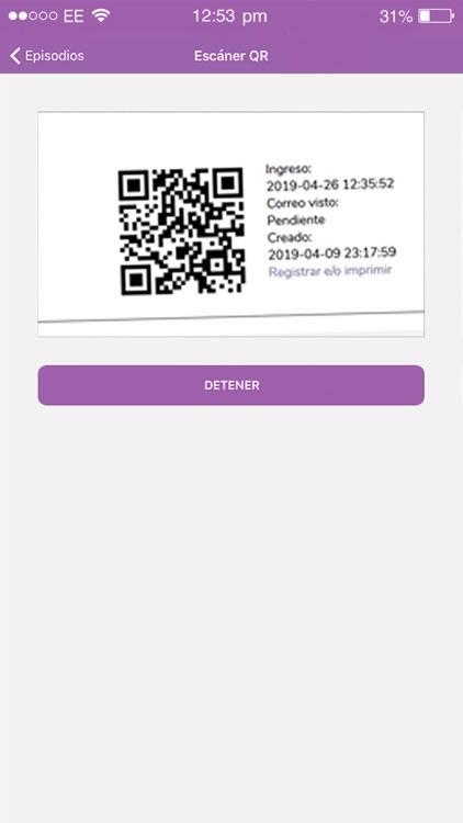 EventMóvil Escáner QR screenshot-4