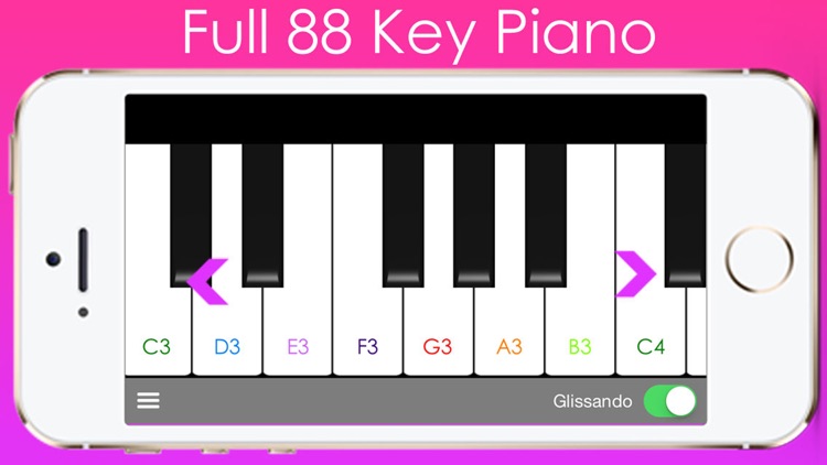 Piano with songs to play