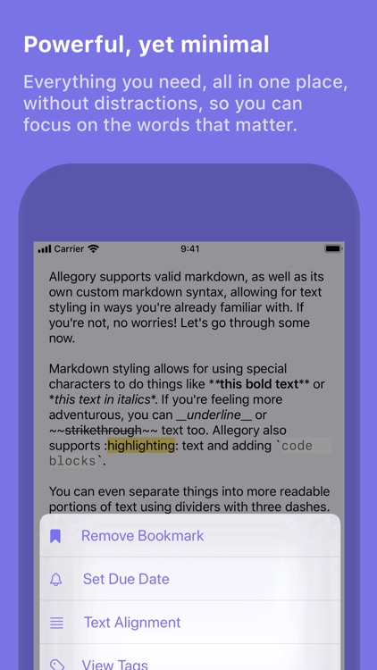 Allegory screenshot-6