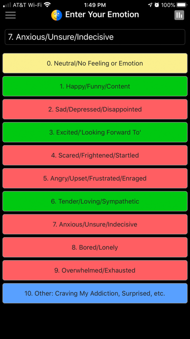 Screenshot #3 pour Emotions Tracker Dr. Grif